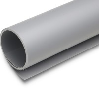 Фон пластиковый Falcon Eyes PVC серый матовый 60x130 см