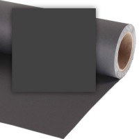 Фон бумажный Vibrantone VBRT1110 Black Черный 1.35x6м