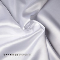 Фон шелковый Wansen BS-1014-841323 Pure White Серебристо-белый 1х1.4м