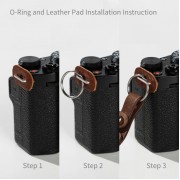 Шейный ремень SmallRig 5057 Universal Braided Shoulder Strap Серый
