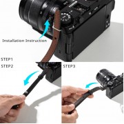 Шейный ремень SmallRig 5208 Universal Leather Strap Чёрный