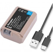 Аккумулятор KingMa NP-FW50 USB Type-C