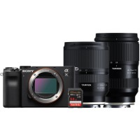 Фотоаппарат Sony a7C Body черный + Tamron 17-28mm + 28-75mm + SanDisk SDXC 64GB