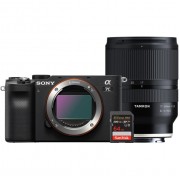 Фотоаппарат Sony a7C Body черный + Tamron 17-28mm + SanDisk SDXC 64GB