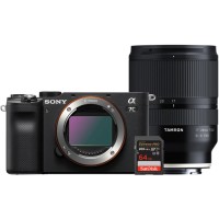 Фотоаппарат Sony a7C Body черный + Tamron 17-28mm + SanDisk SDXC 64GB