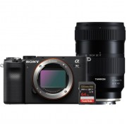 Фотоаппарат Sony a7C Body черный + Tamron 17-50mm + SanDisk SDXC 64GB