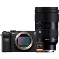 Фотоаппарат Sony a7C Body черный + Tamron 35-150mm + SanDisk SDXC 64GB