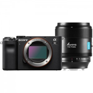 Фотоаппарат Sony a7C Body черный + Sirui Aurora 85mm f/1.4 FF AF Sony FE