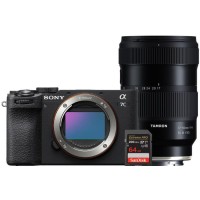 Фотоаппарат Sony a7C II Body черный + Tamron 17-50mm + SanDisk SDXC 64GB