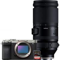 Фотоаппарат Sony a7C II Body серебристый + Tamron 150-500mm + SanDisk SDXC 64GB
