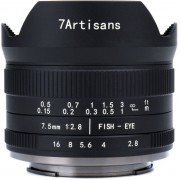 Объектив 7Artisans 7.5mm f/2.8 II Sony E