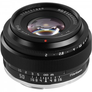 Объектив TTArtisan 50mm f/2 Fujifilm X