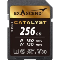 Карта памяти Exascend SDXC Catalyst UHS-I V30 (180/150 MB/s) 256GB