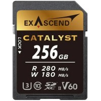 Карта памяти Exascend SDXC Catalyst UHS-II V60 (280/180 MB/s) 256GB